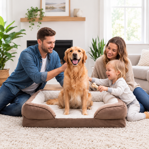 Orthopedic Cooling Dog Bed