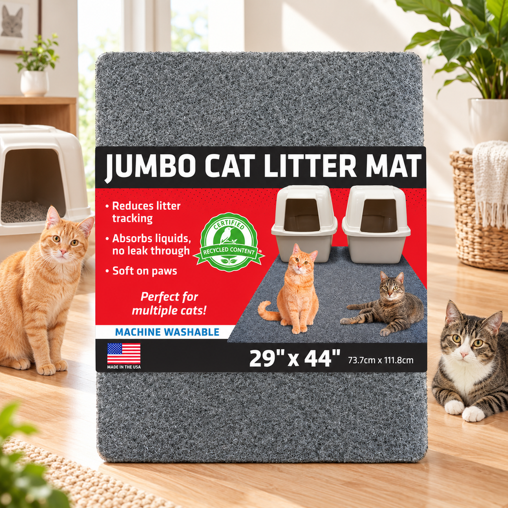 Jumbo Cat Litter Mat