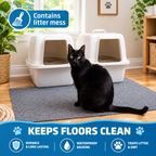 Jumbo Cat Litter Mat